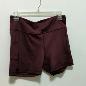 EUC Zyia Light N Tight Fig Shorts